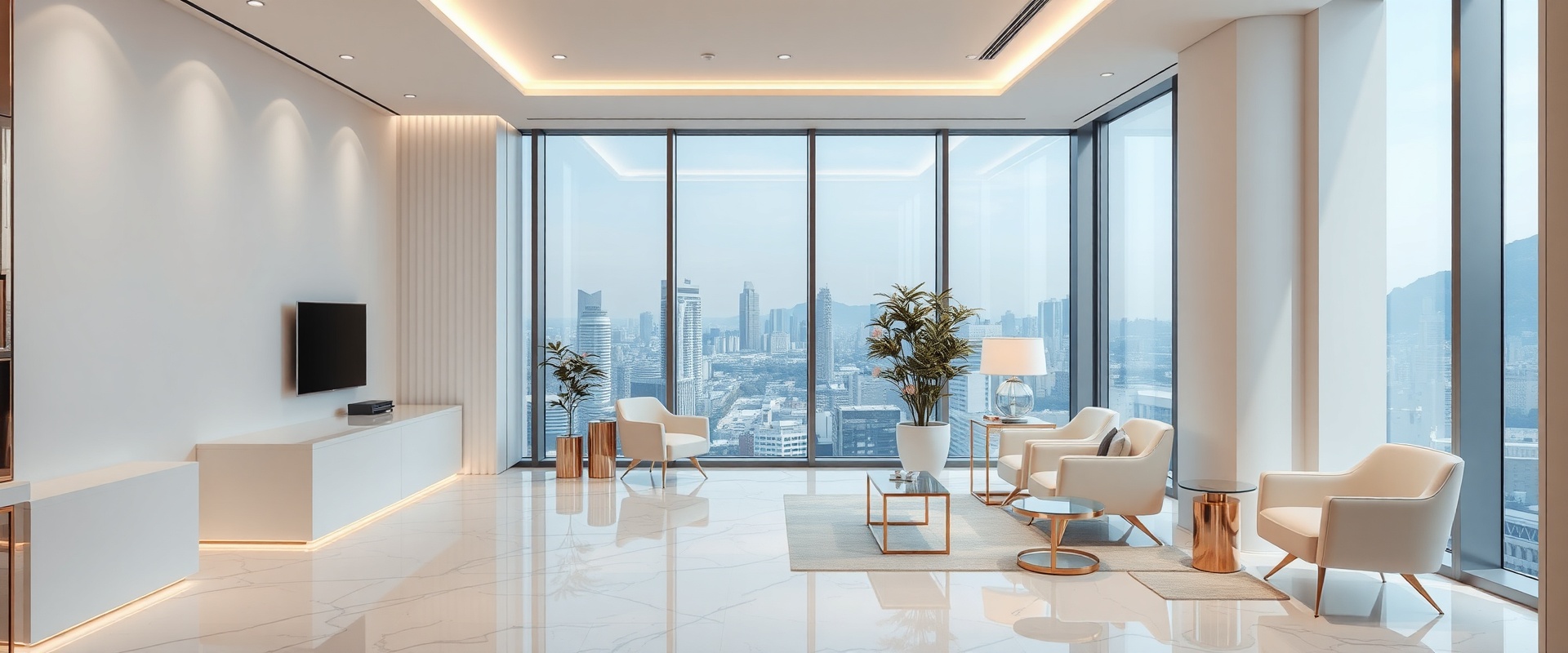 Modern plastic surgery clinic interior in Gangnam, Seoul